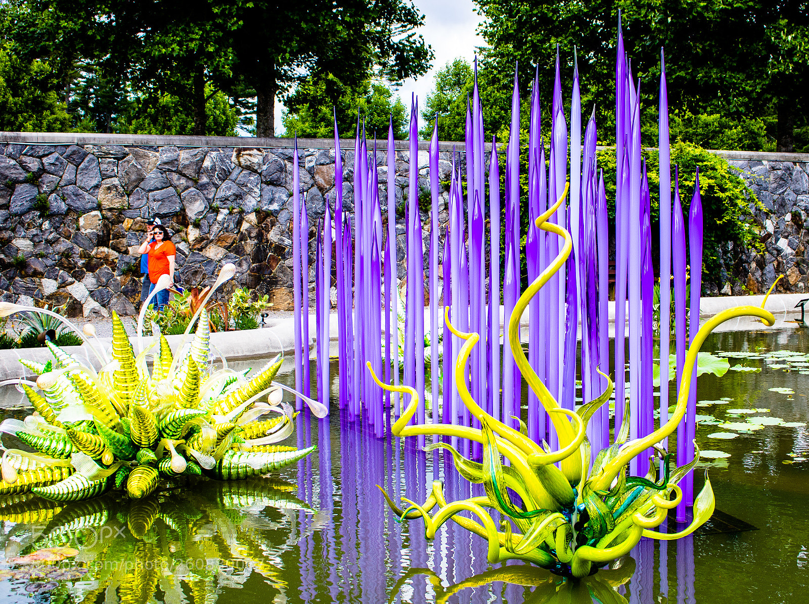 Canon EOS 750D (EOS Rebel T6i / EOS Kiss X8i) sample photo. Chihuly exhibit at biltmore photography