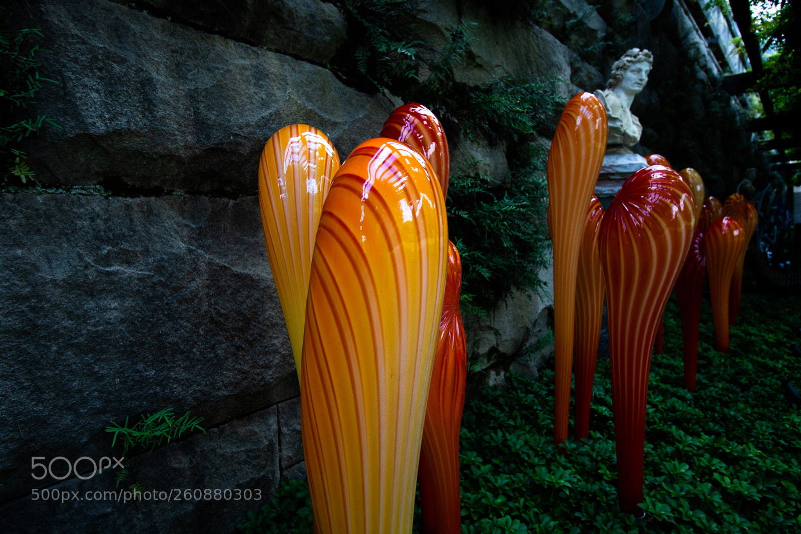 Canon EOS 750D (EOS Rebel T6i / EOS Kiss X8i) sample photo. Chihuly exhibit at biltmore photography