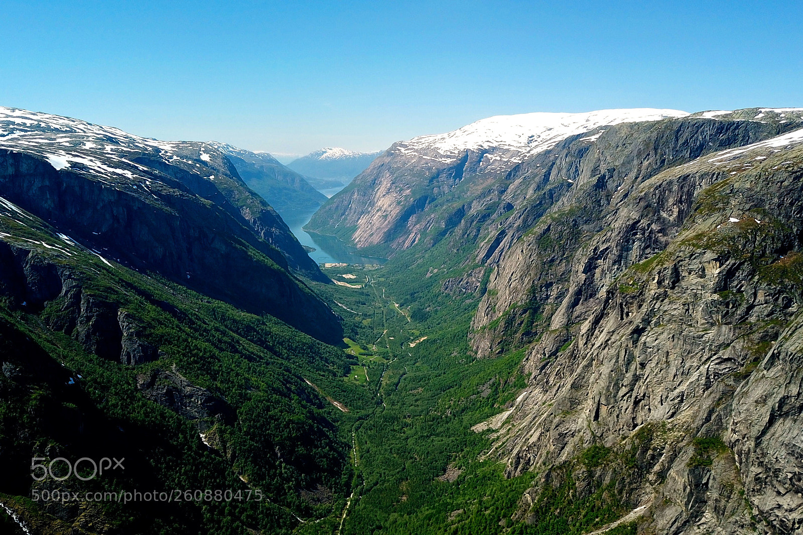 DJI FC220 sample photo. Simadalen, eidfjord photography