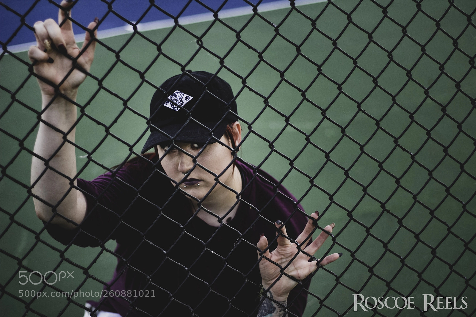 Canon EOS 60D sample photo. Kaylee fence photography