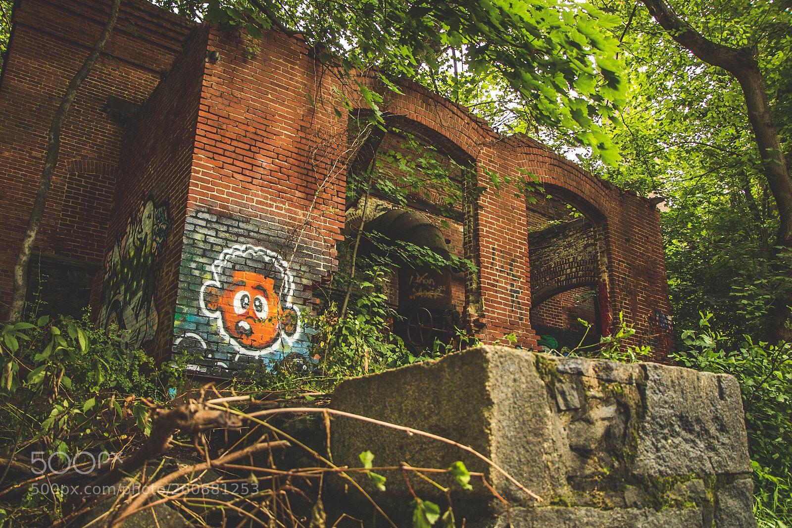 Canon EOS 70D sample photo. Abandoned mill photography