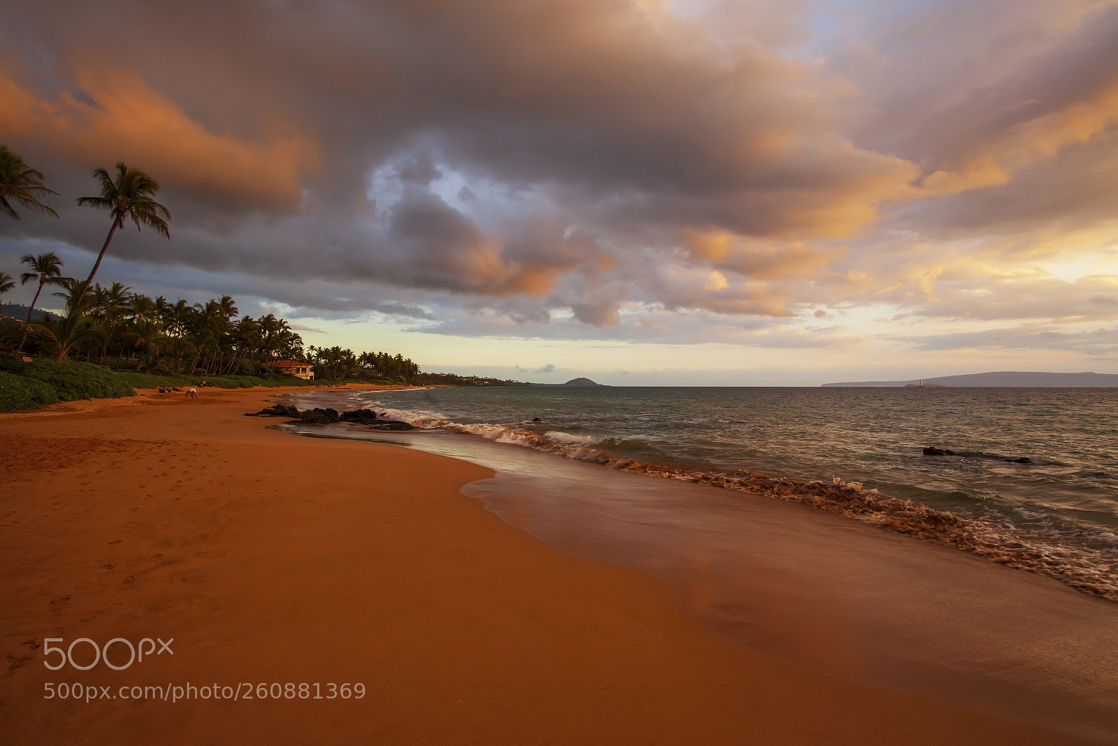 Canon EOS 5D Mark II sample photo. Sunset in maui, hawaii photography