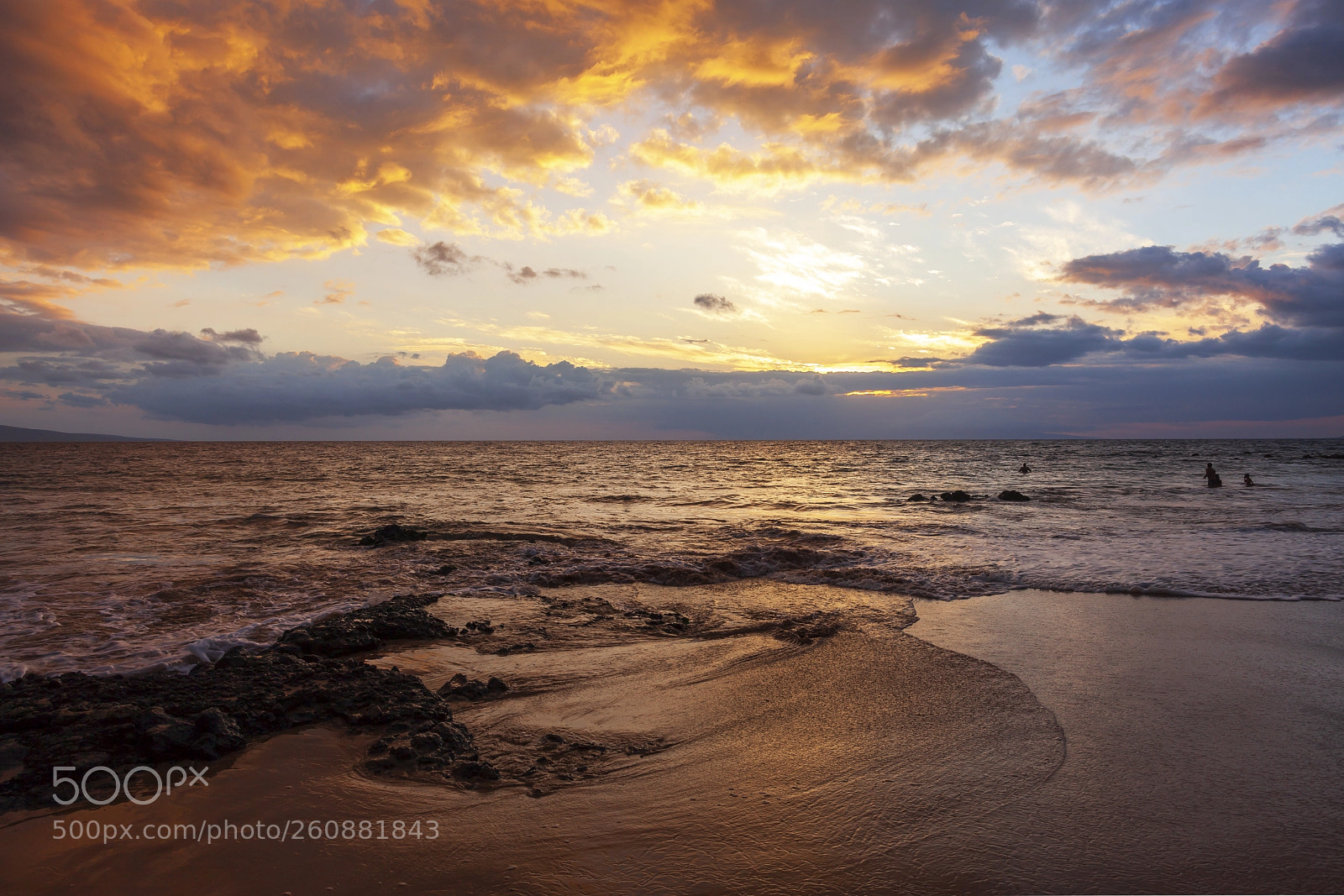 Canon EOS 5D Mark II sample photo. Sunset in maui, hawaii photography