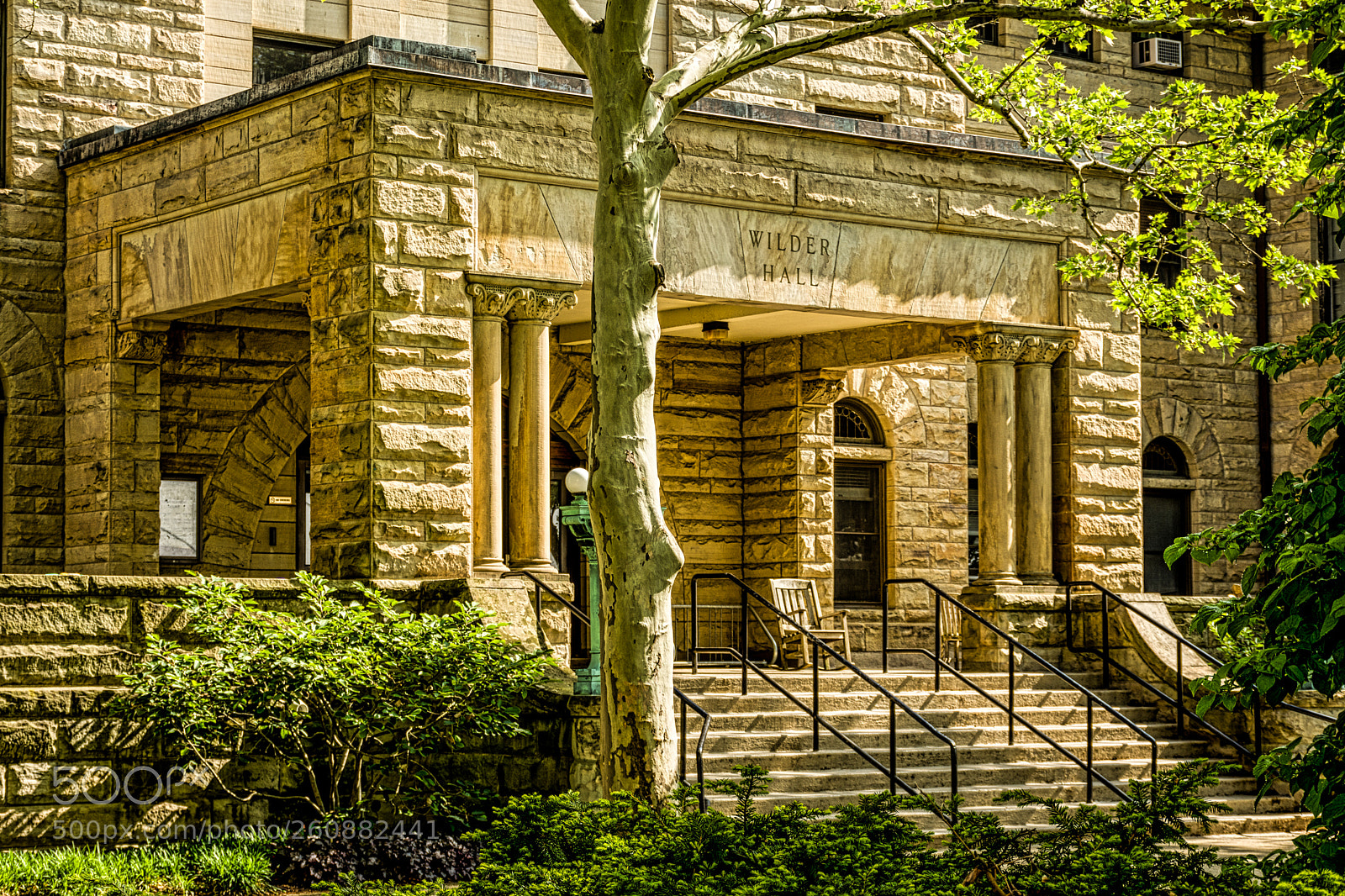 Nikon D7200 sample photo. Wilder hall oberlin college photography