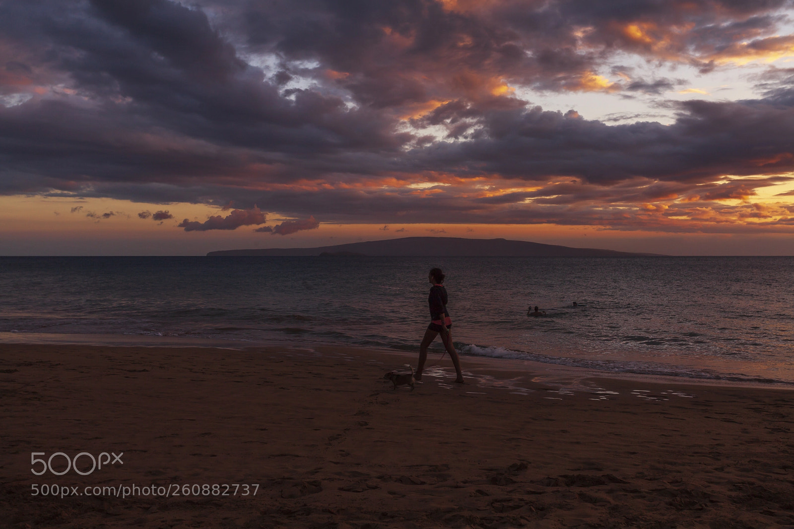Canon EOS 5D Mark II sample photo. Sunset in maui, hawaii photography
