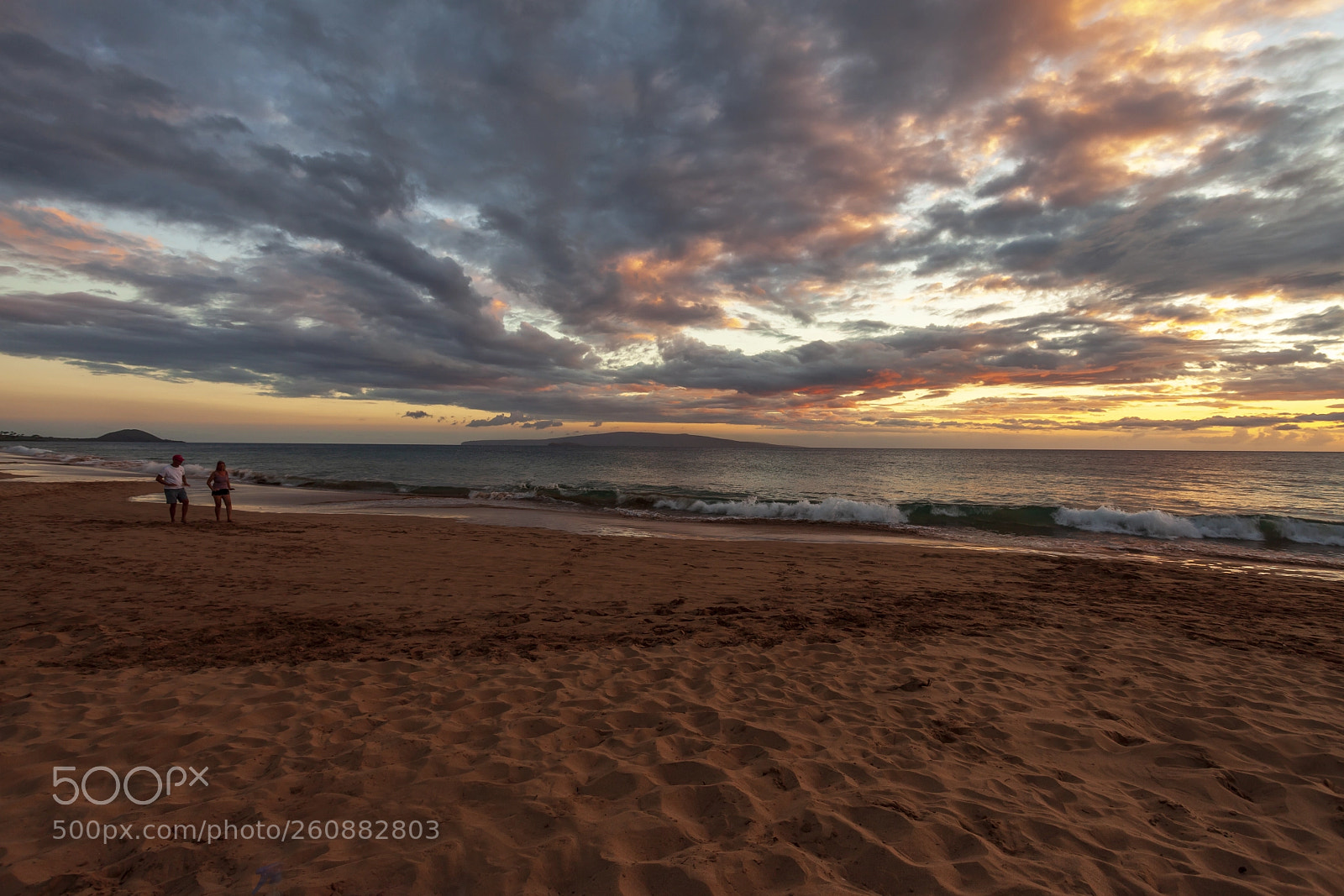Canon EOS 5D Mark II sample photo. Sunset in maui, hawaii photography