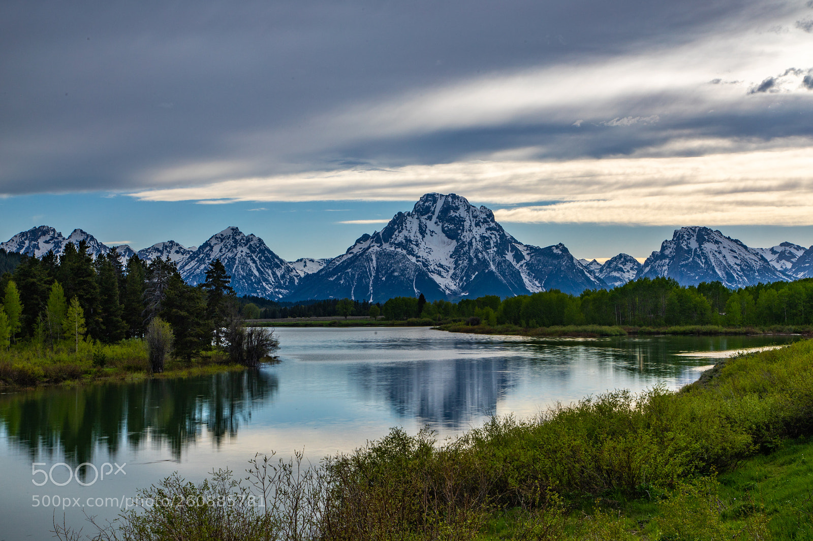 Canon EOS 5D Mark IV sample photo. Oxbow bend photography