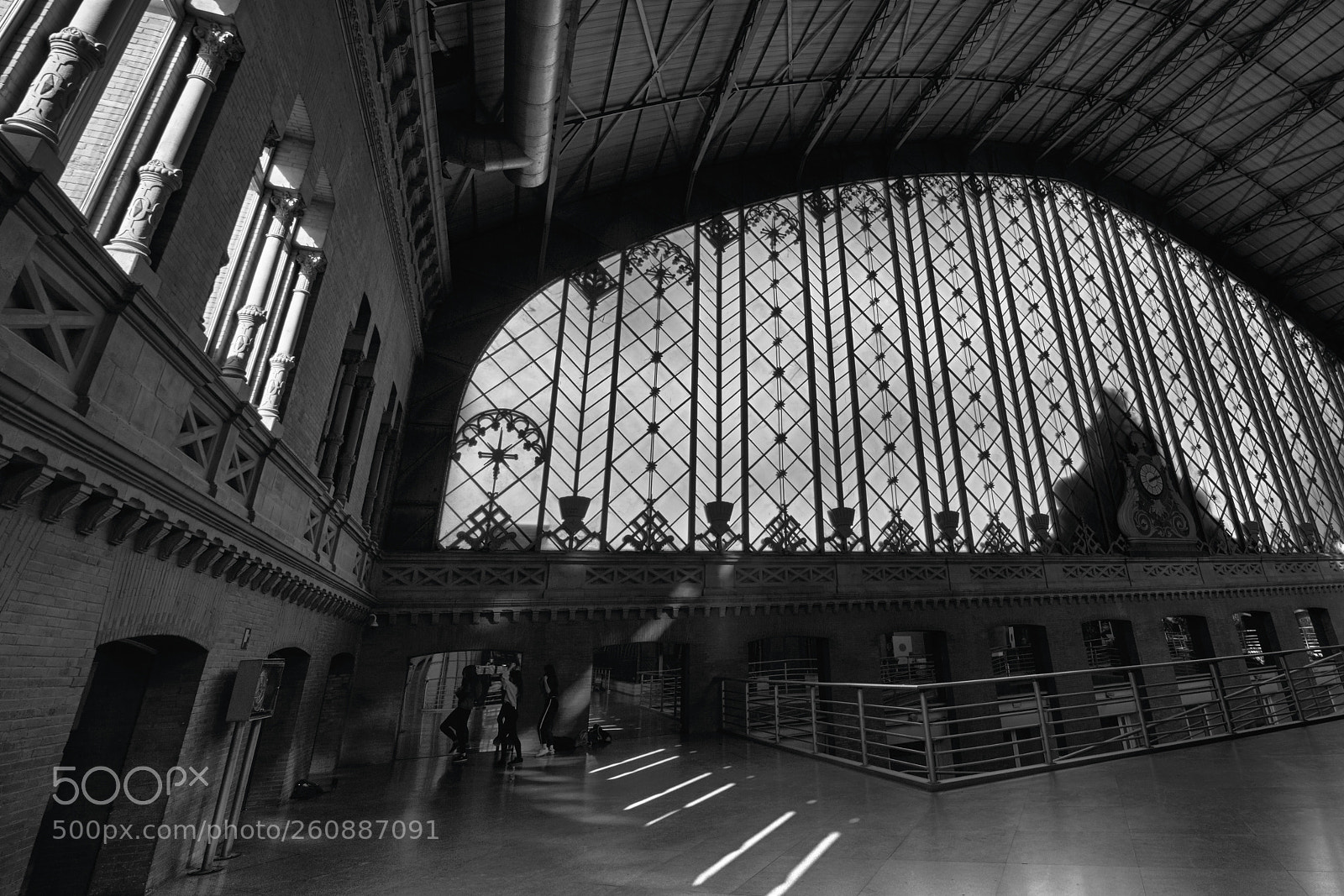Nikon Df sample photo. Atocha train station photography