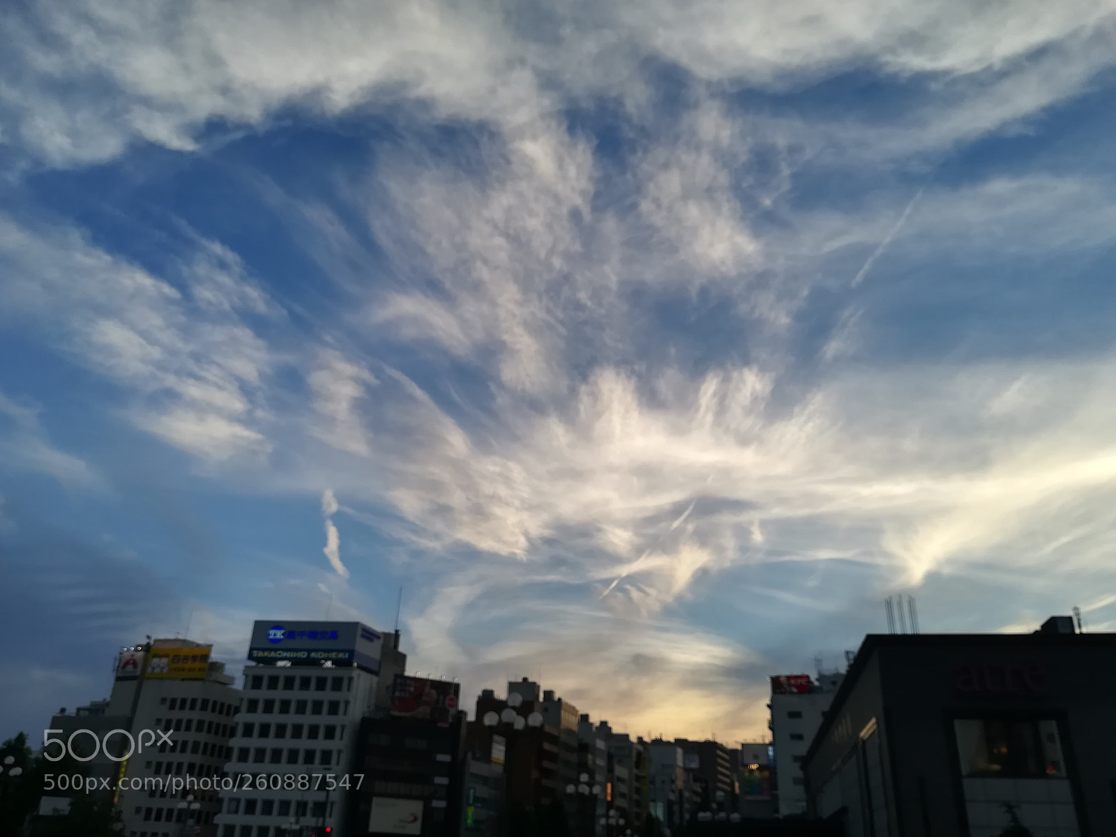 HUAWEI P10 lite sample photo. Random cloud photography