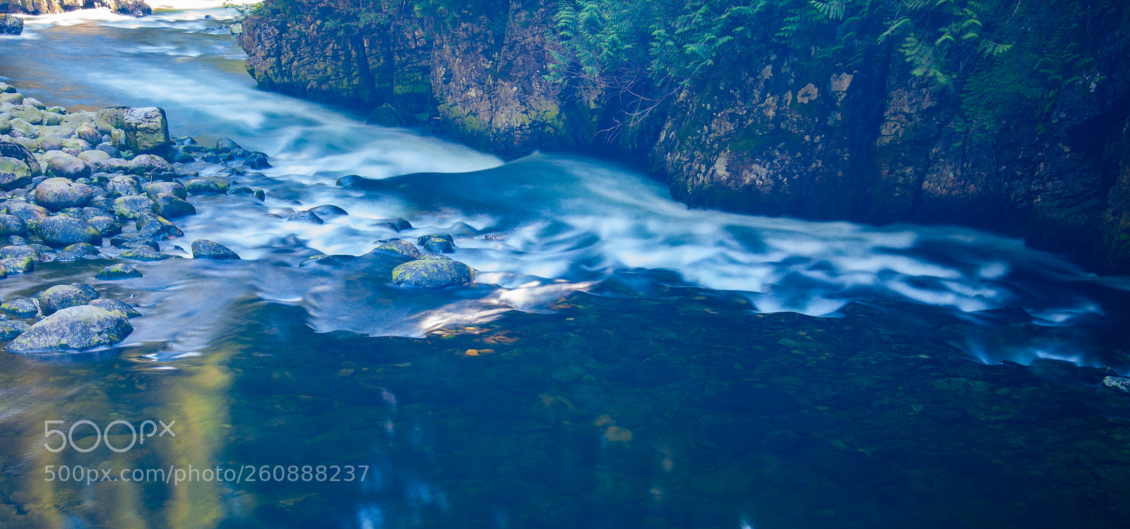 Canon EOS 5D Mark II sample photo. Capilano river flowing photography