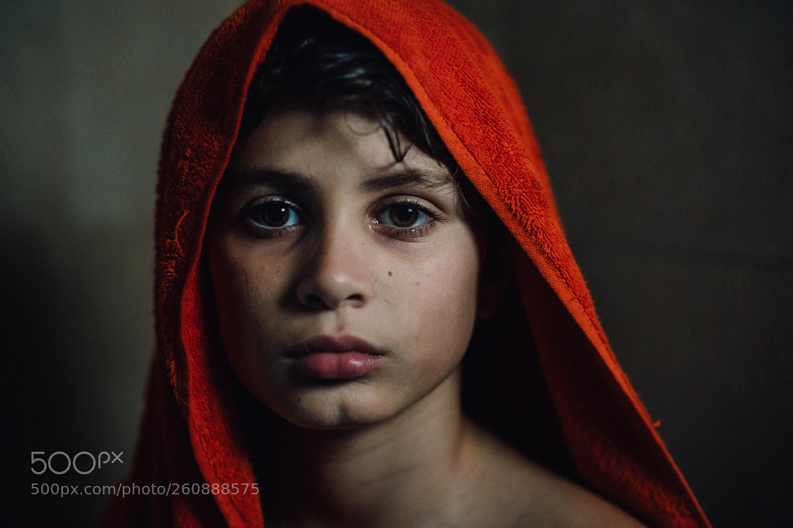 Sony a7R II sample photo. Chico afgano. retrato post-ba photography