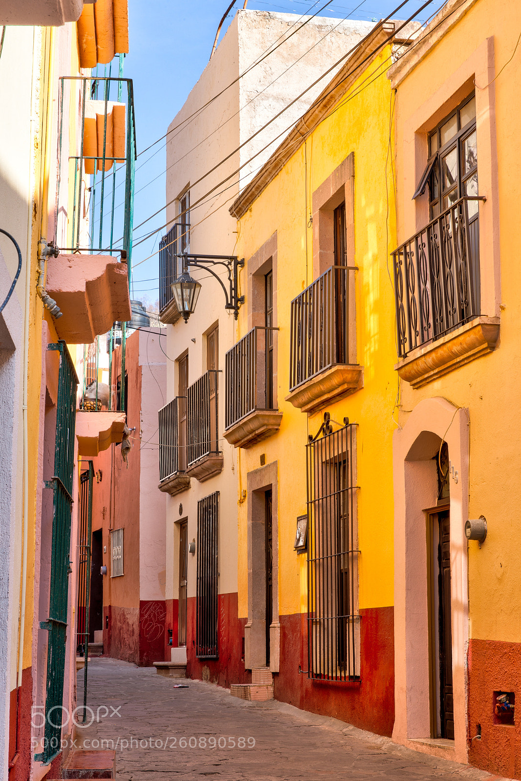 Canon EOS 5D Mark II sample photo. Streets of zacatecas mexico photography