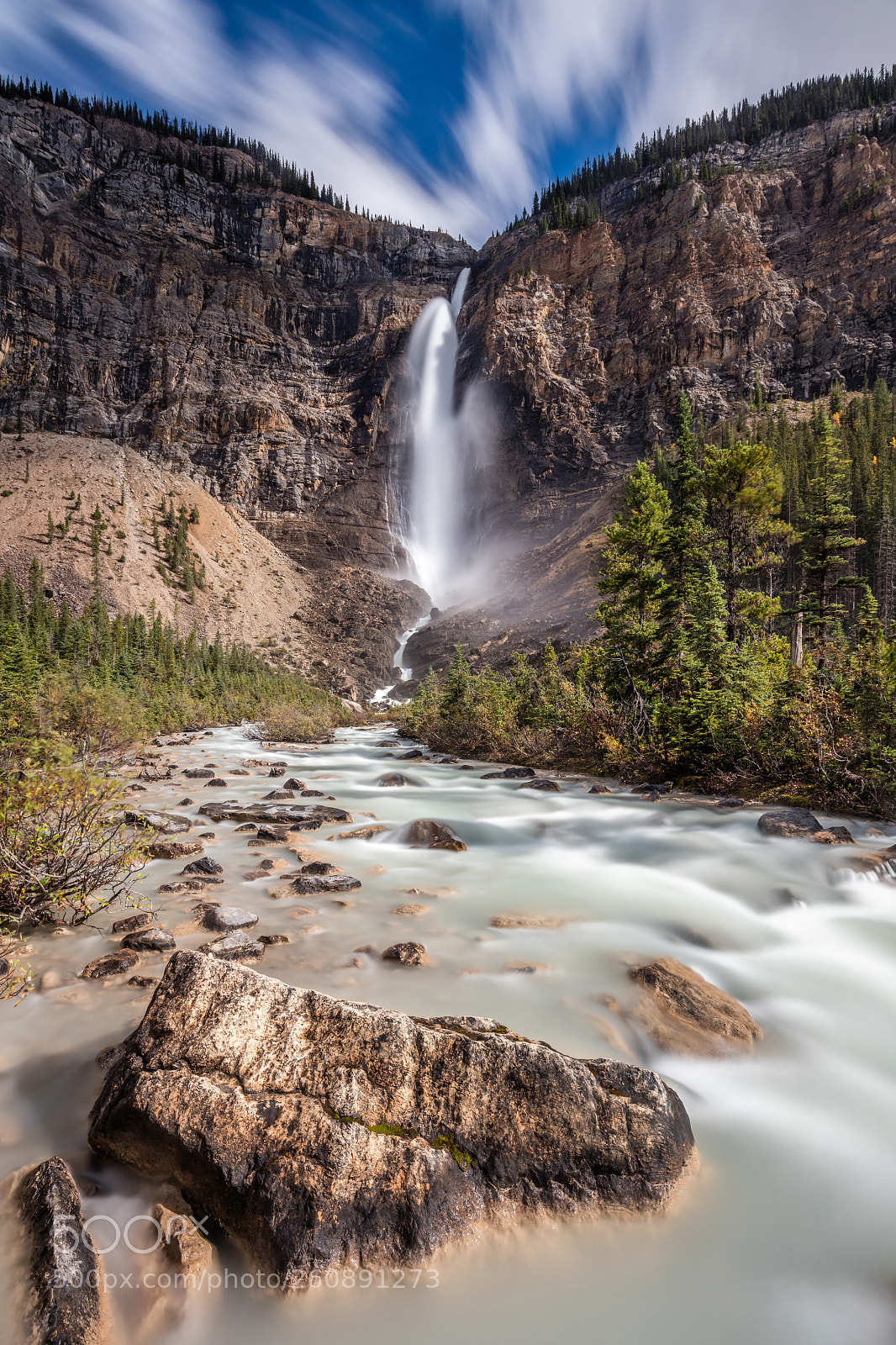 Canon EOS 5DS R sample photo. Takakkaw falls photography