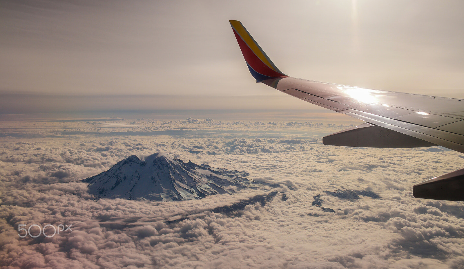 Samsung NX1 sample photo. Fly over the mountain and cloud photography