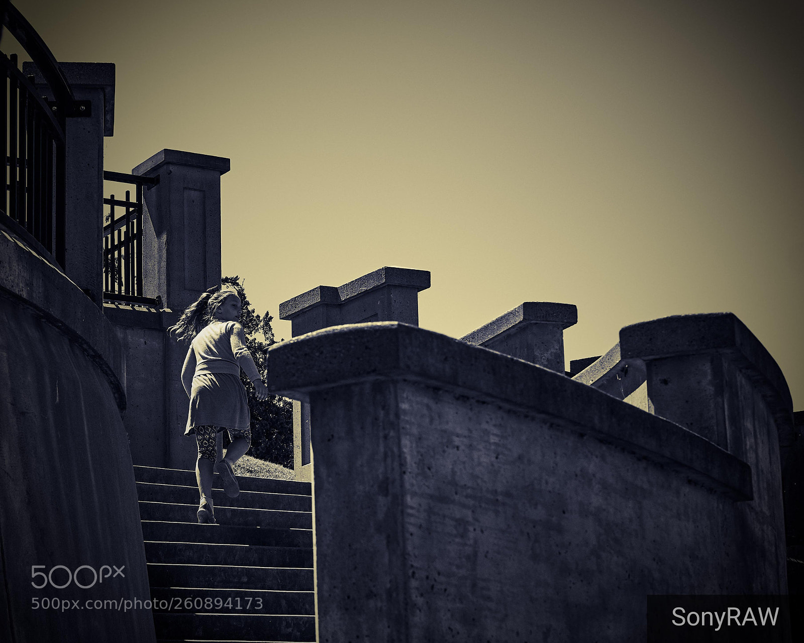 Sony a6500 sample photo. Climbing the stairs photography