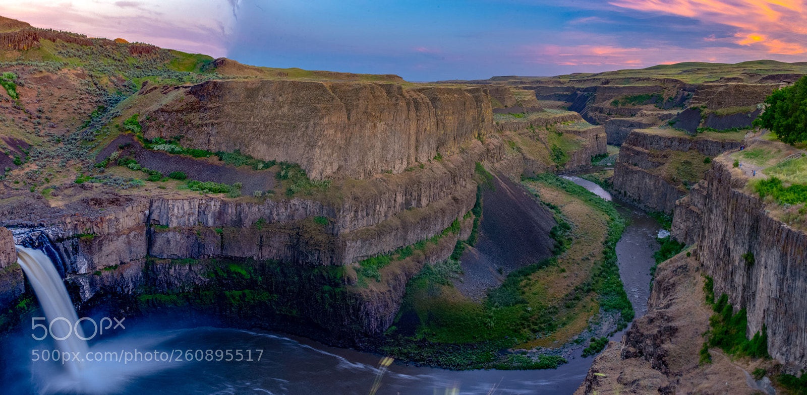 Nikon D7200 sample photo. Palouse_falls photography