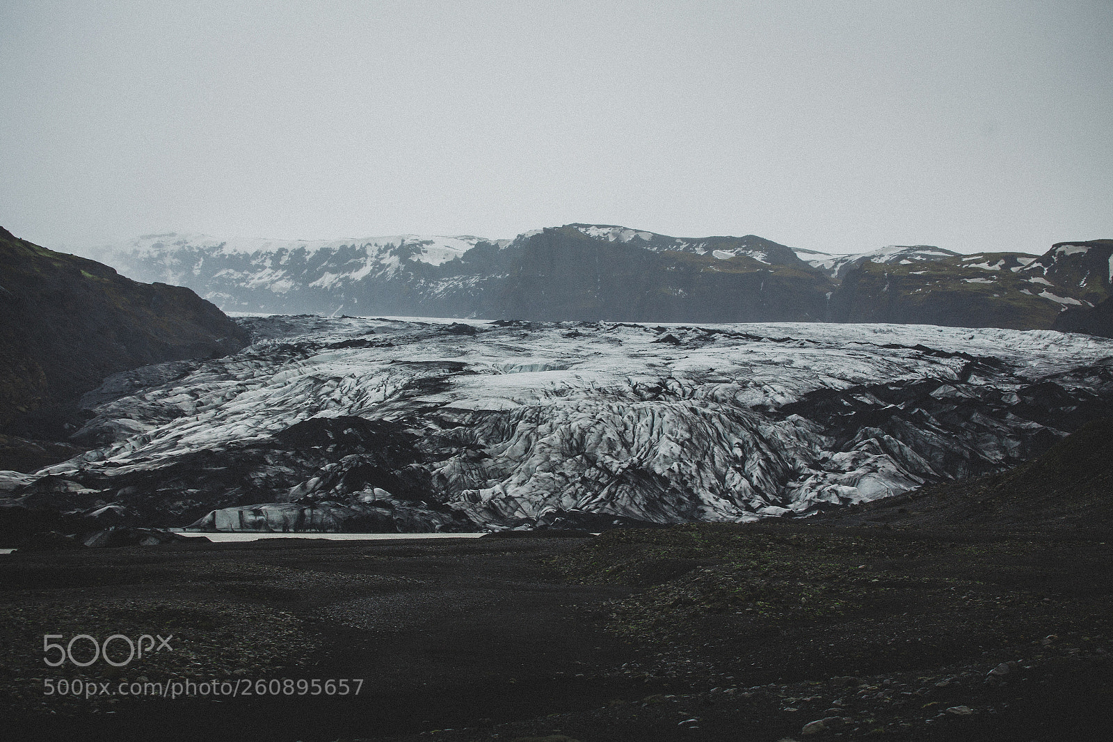 Canon EOS 6D sample photo. Moody glacier photography