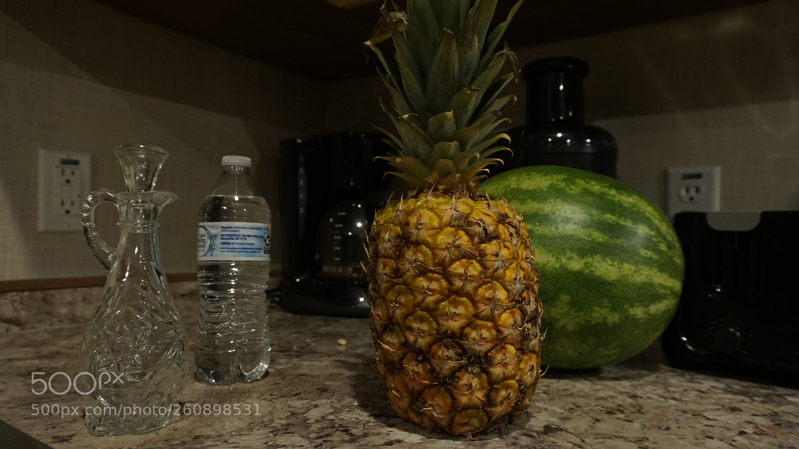Sony a6000 sample photo. Pineapple photography