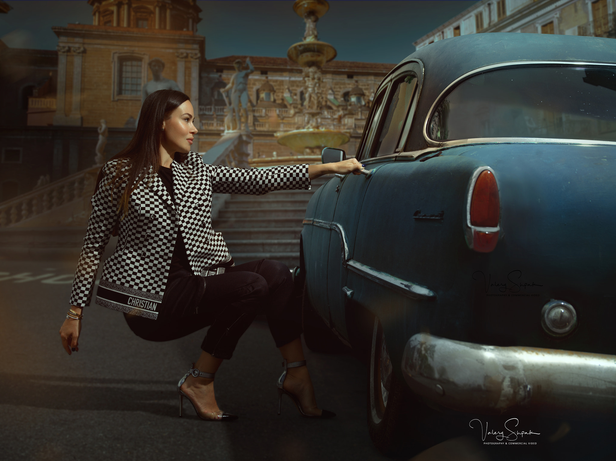 Hasselblad H6D sample photo. Rome fashion photography