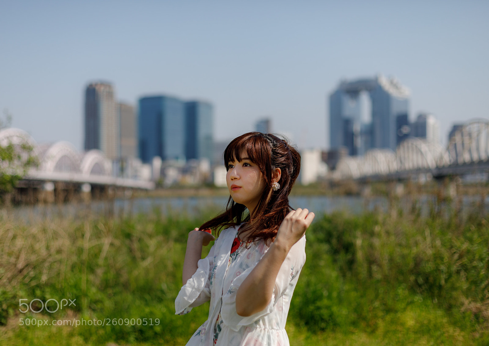 Canon EOS 5D Mark IV sample photo. Osaka river side photography