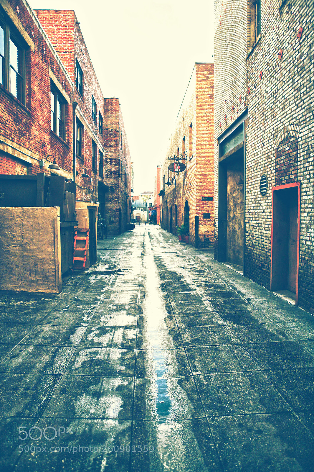 Canon EOS 5D sample photo. Pasadena alley ii photography