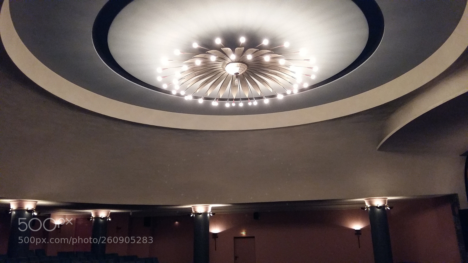 Samsung Galaxy A5 sample photo. Old movie palace photography