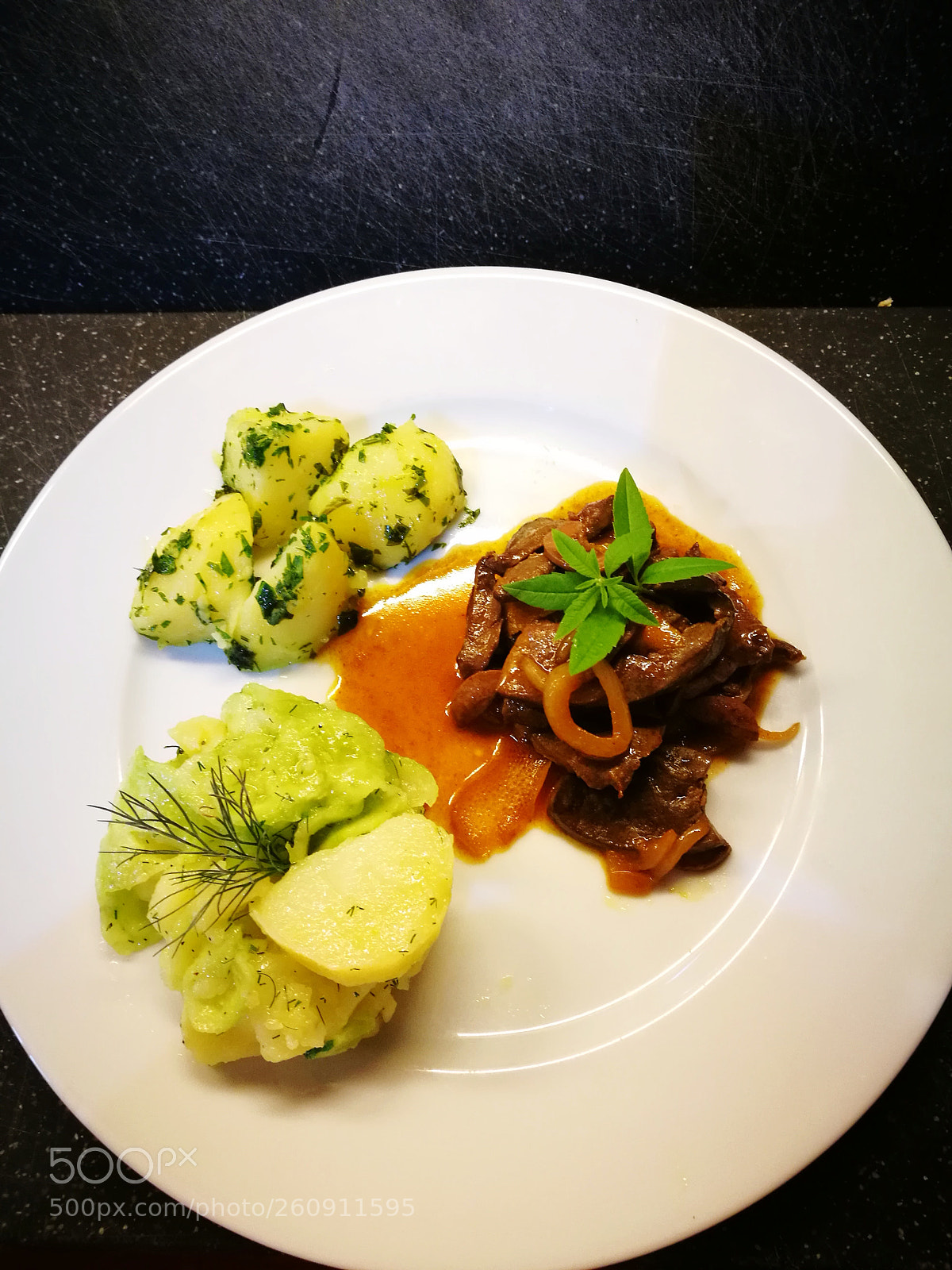 HUAWEI P9 sample photo. Venison meal photography