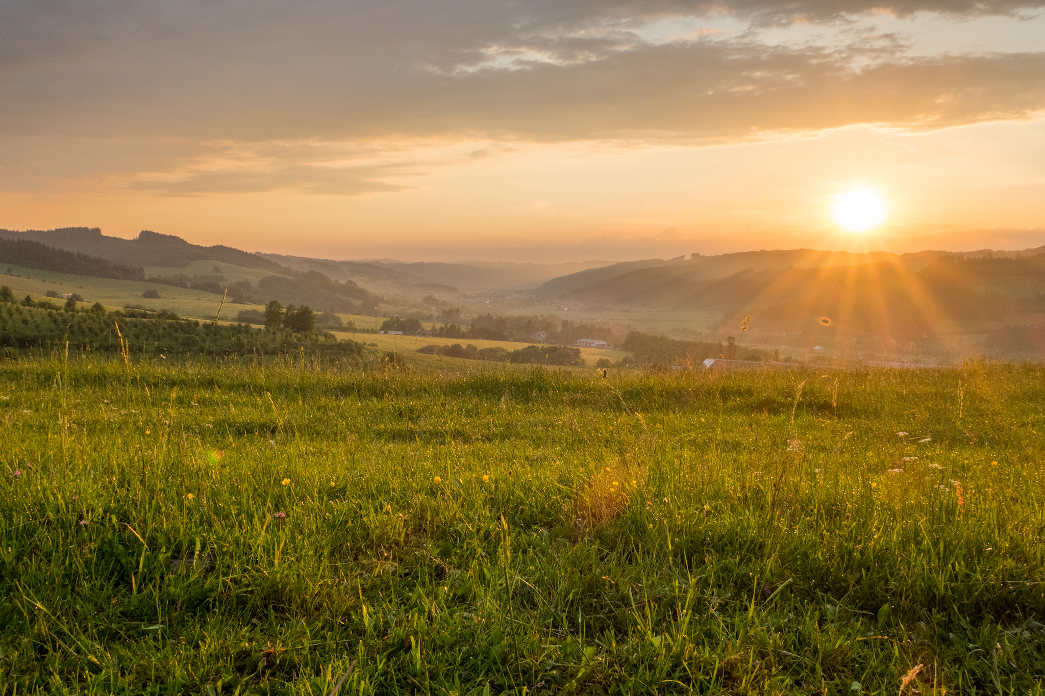 Canon PowerShot G9 X sample photo. Valachy sunset photography