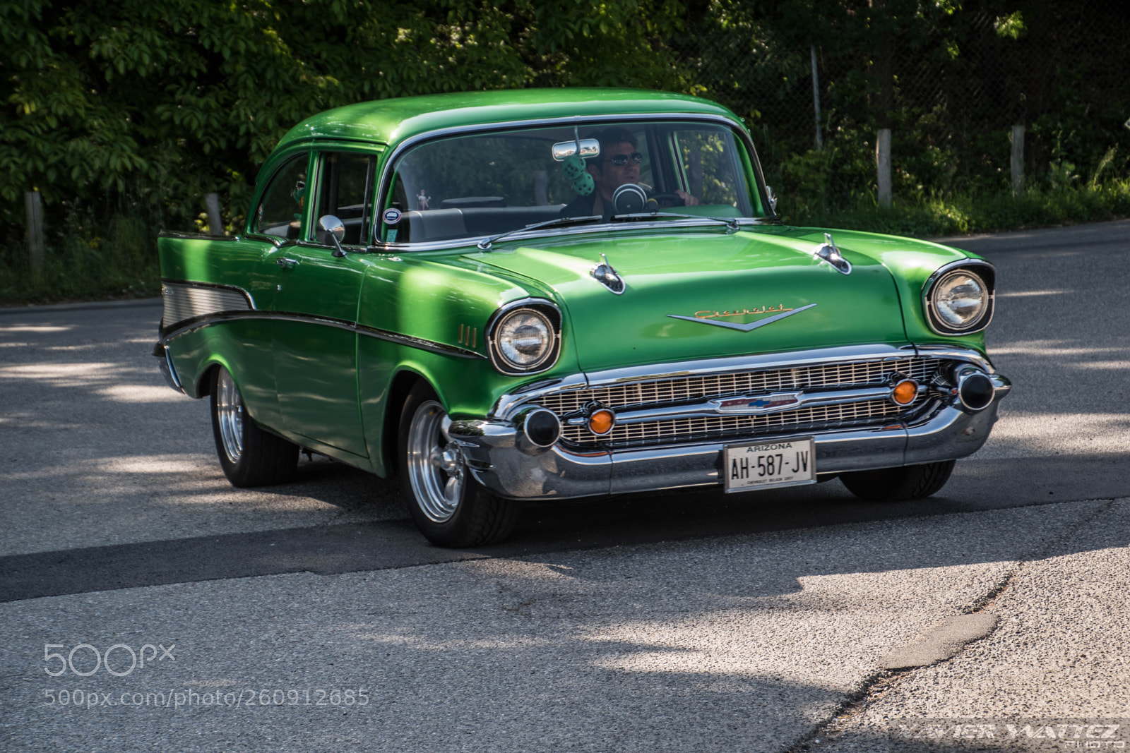 Nikon D5500 sample photo. Bel air 1957 photography