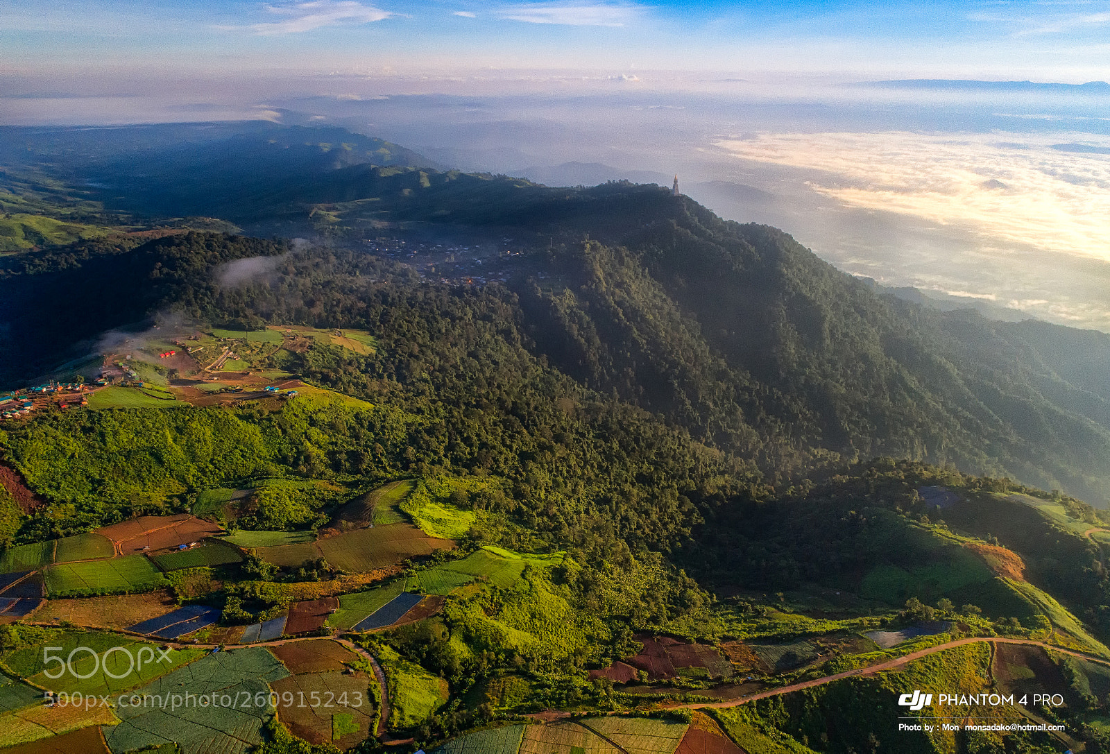 DJI FC6310 sample photo. Phu tub berk with photography