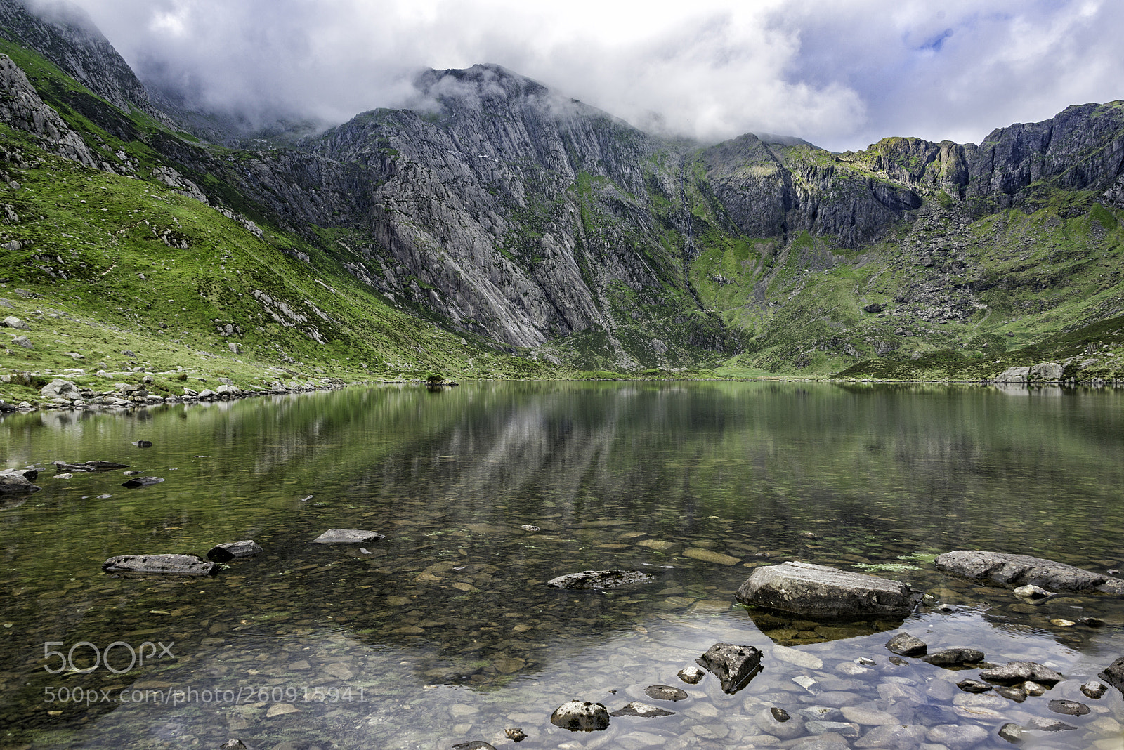 Nikon D800 sample photo. Lake idwal photography