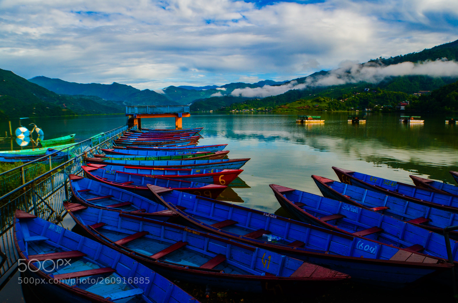 Nikon D5100 sample photo. Phewa lake photography
