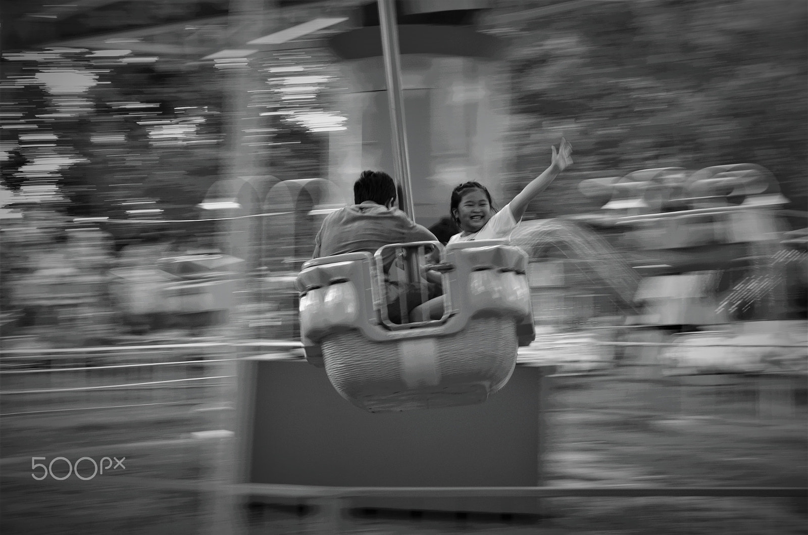Nikon D7000 + Nikon AF-S DX Nikkor 35mm F1.8G sample photo. Joyride at a random theme park. photography