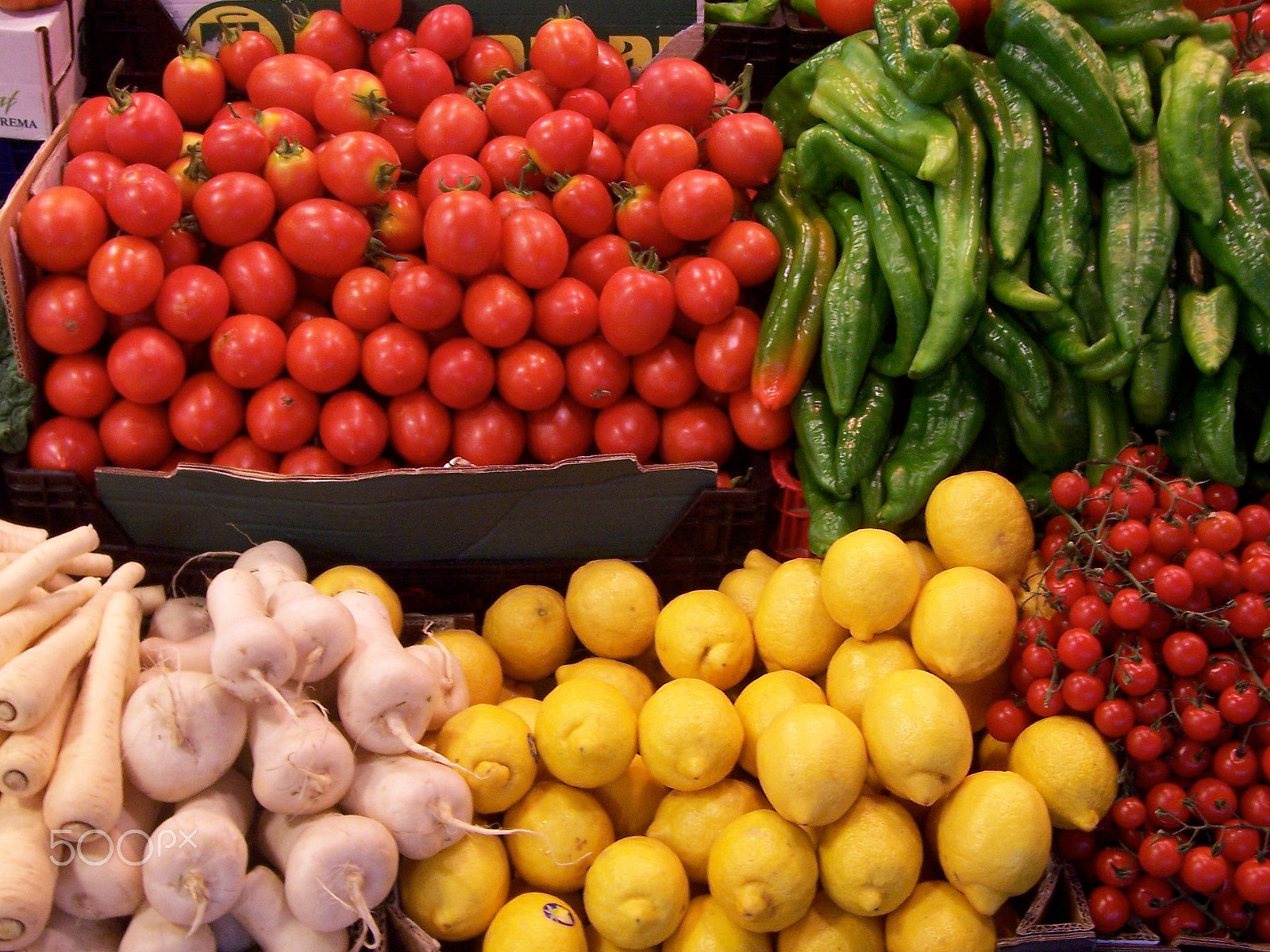 Kodak DX7440 ZOOM DIGITAL CAMERA sample photo. Market boqueria - barcelone photography