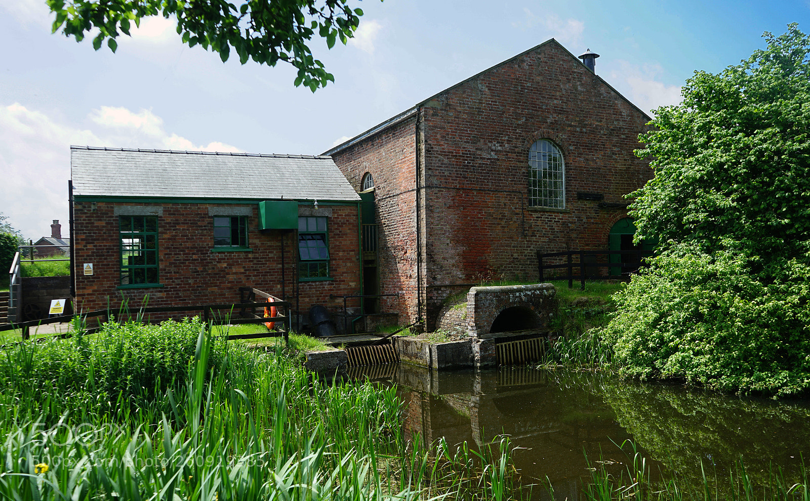 Sony a7 II sample photo. Dogdyke pumphouse photography