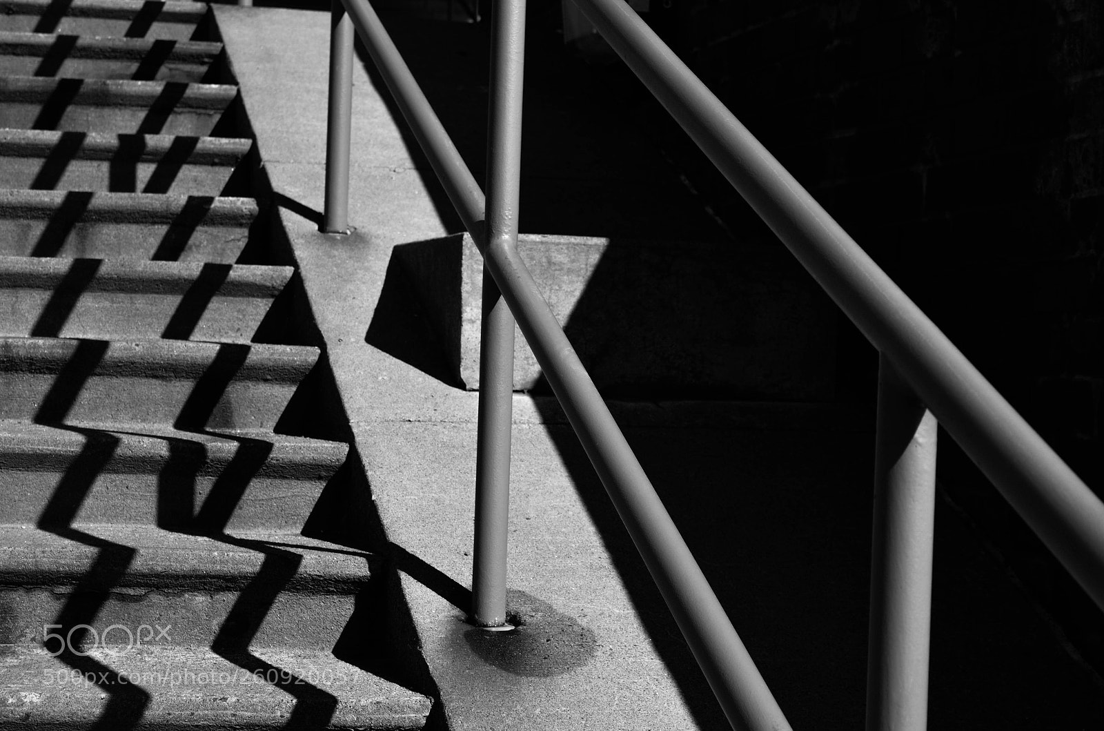 Nikon D5100 sample photo. Stairs of shadow photography