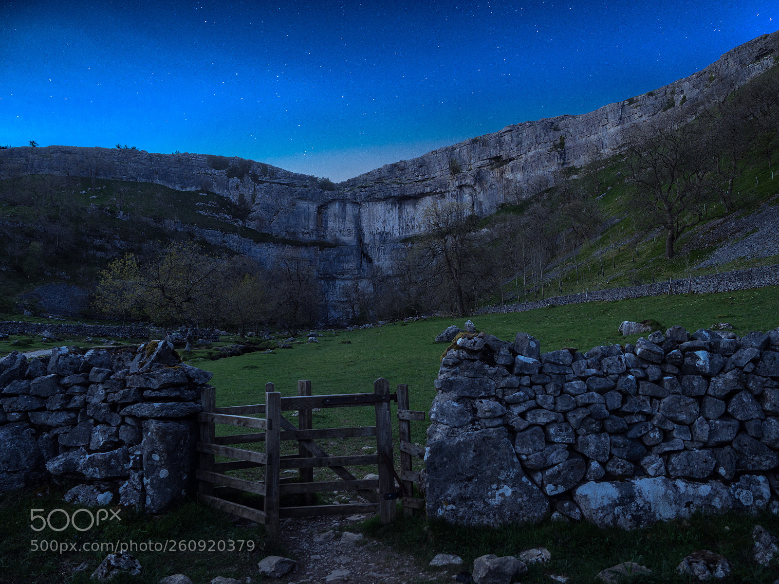 Olympus OM-D E-M10 II sample photo. The dales at night photography
