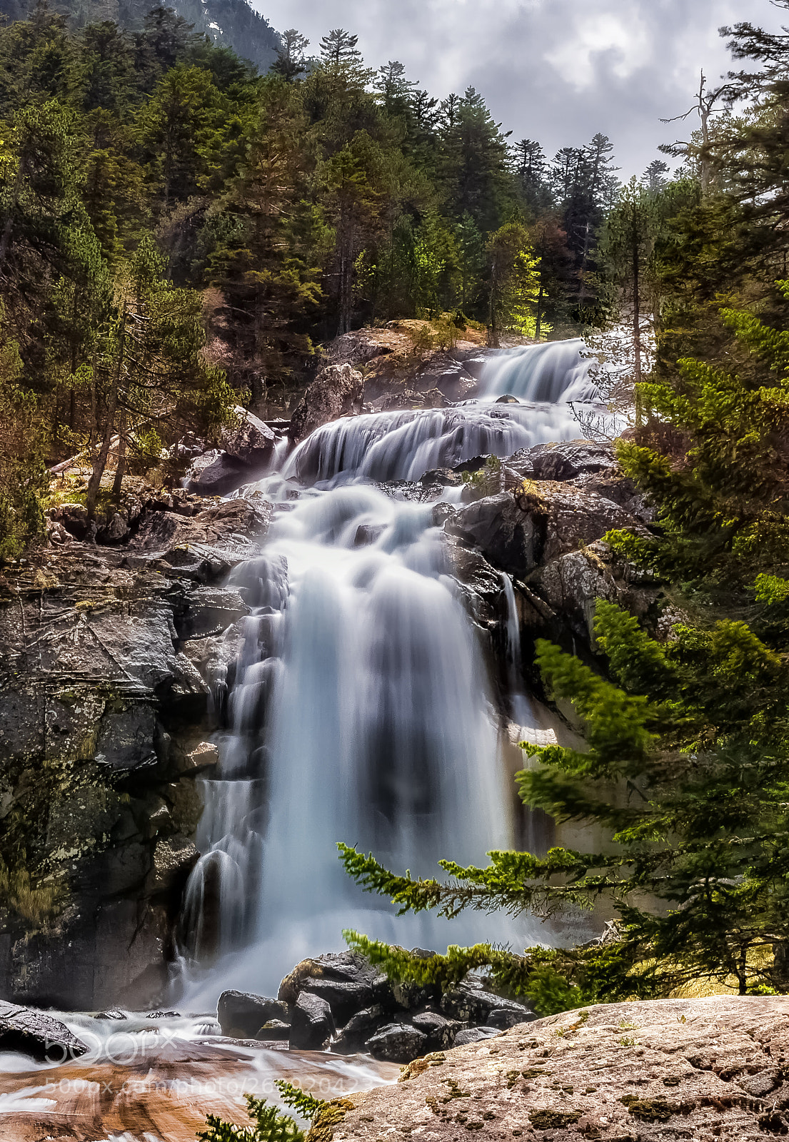 Nikon D7100 sample photo. Waterfall france photography