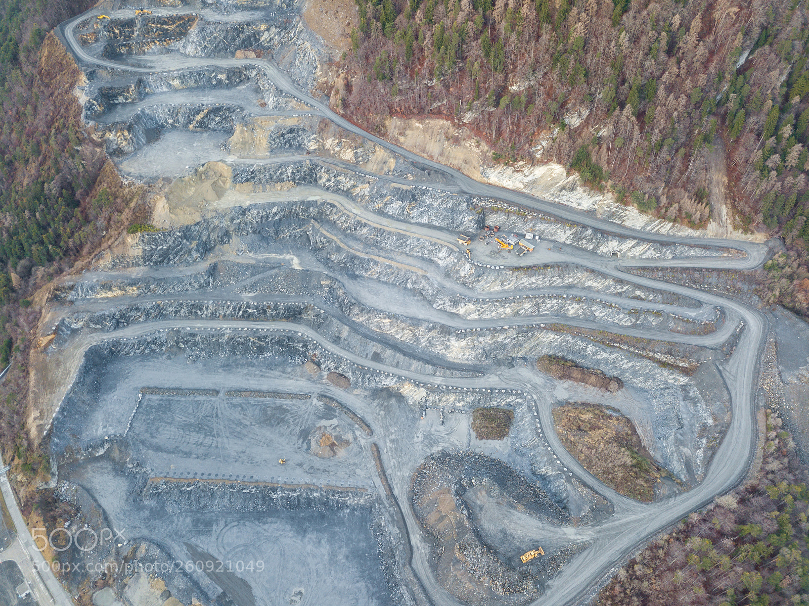 DJI FC220 sample photo. Steinbruch photography