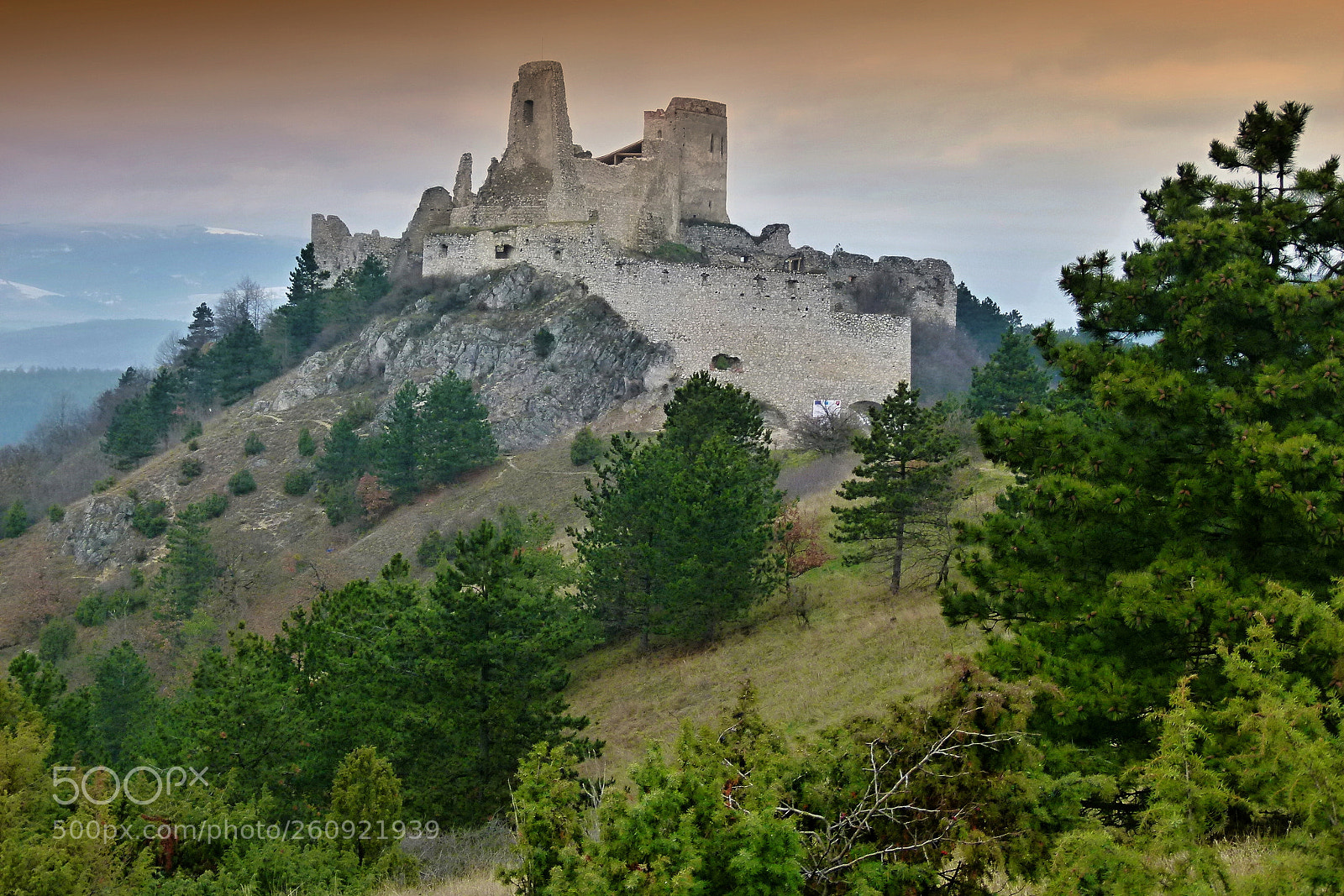 Panasonic Lumix DMC-FZ100 sample photo. Castle cachtice photography
