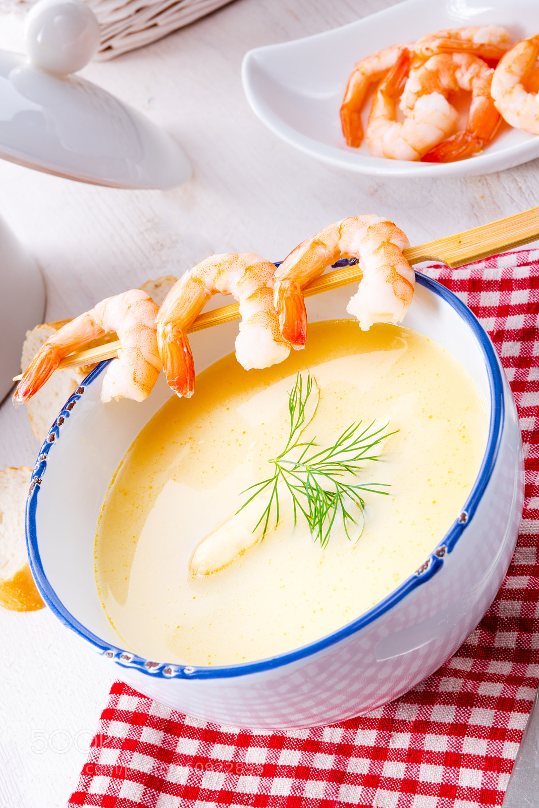 Nikon D810 sample photo. Rustic asparagus soup with photography