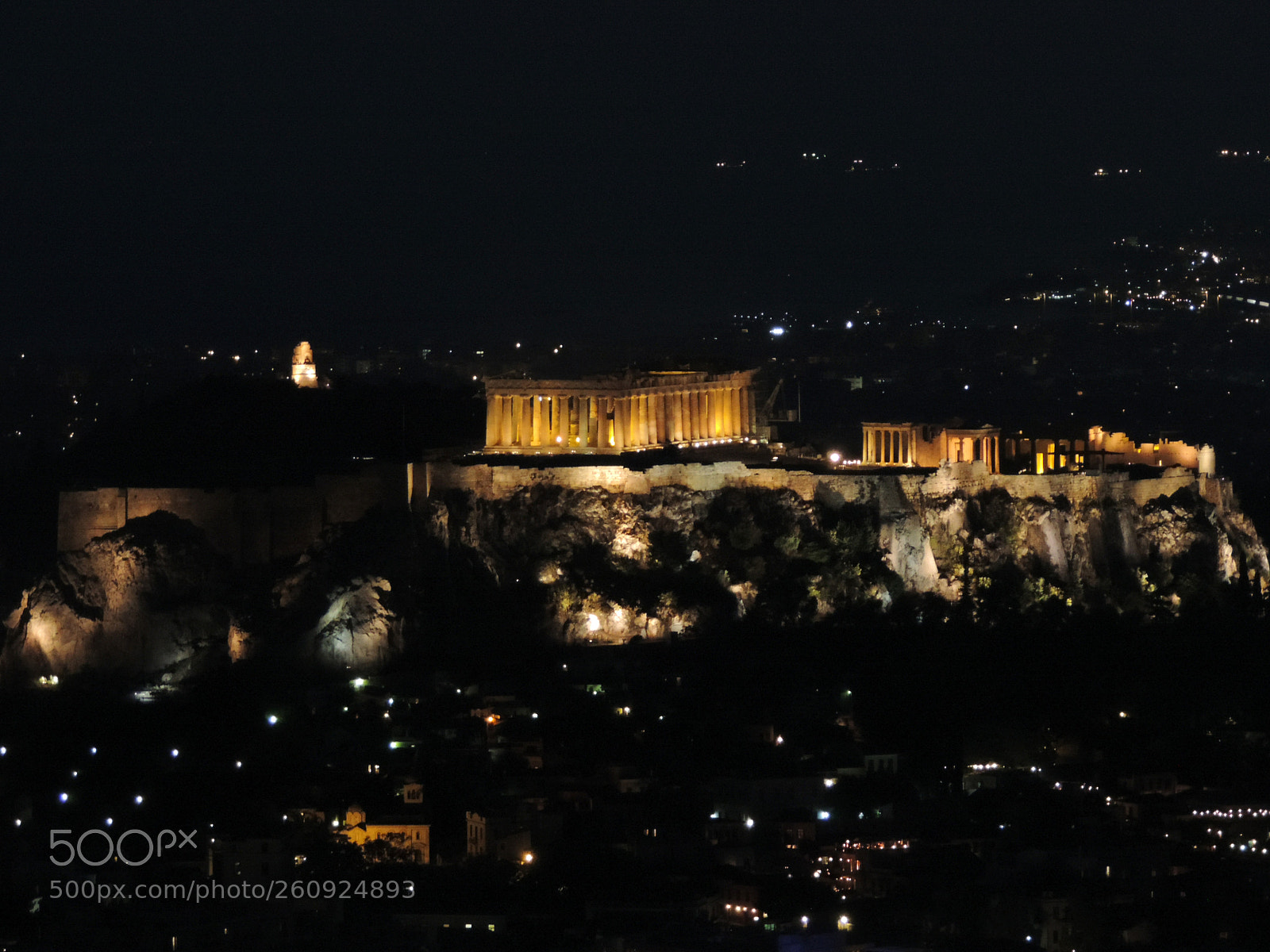Nikon Coolpix P520 sample photo. Athens from lycabettus hill photography