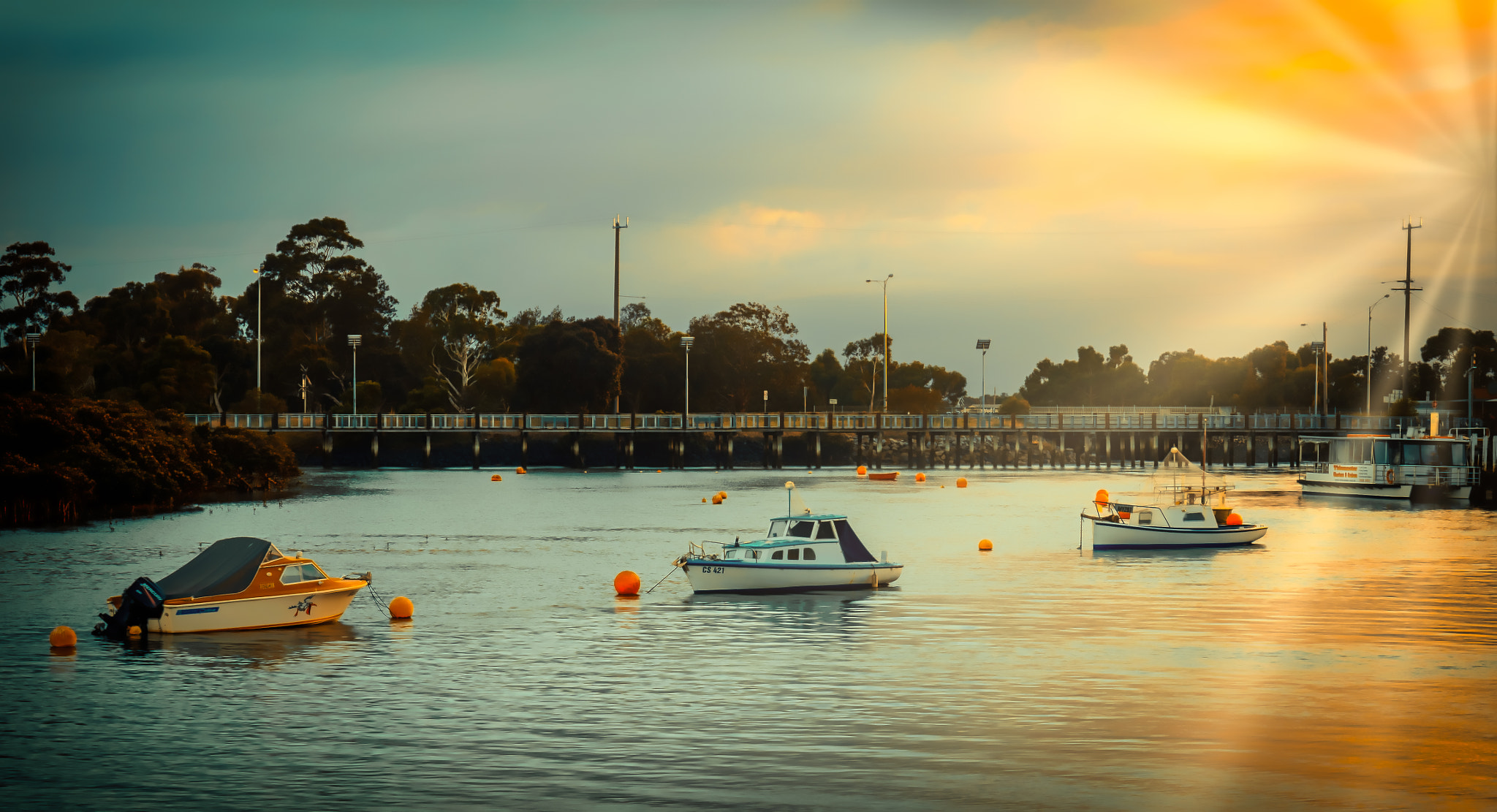 Olympus OM-D E-M10 III sample photo. Sunrise at tooradin photography