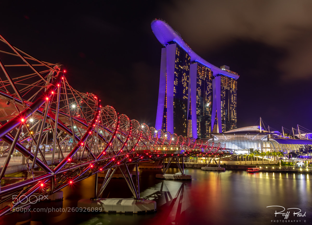 Canon EOS 80D sample photo. The helix bridge leading photography