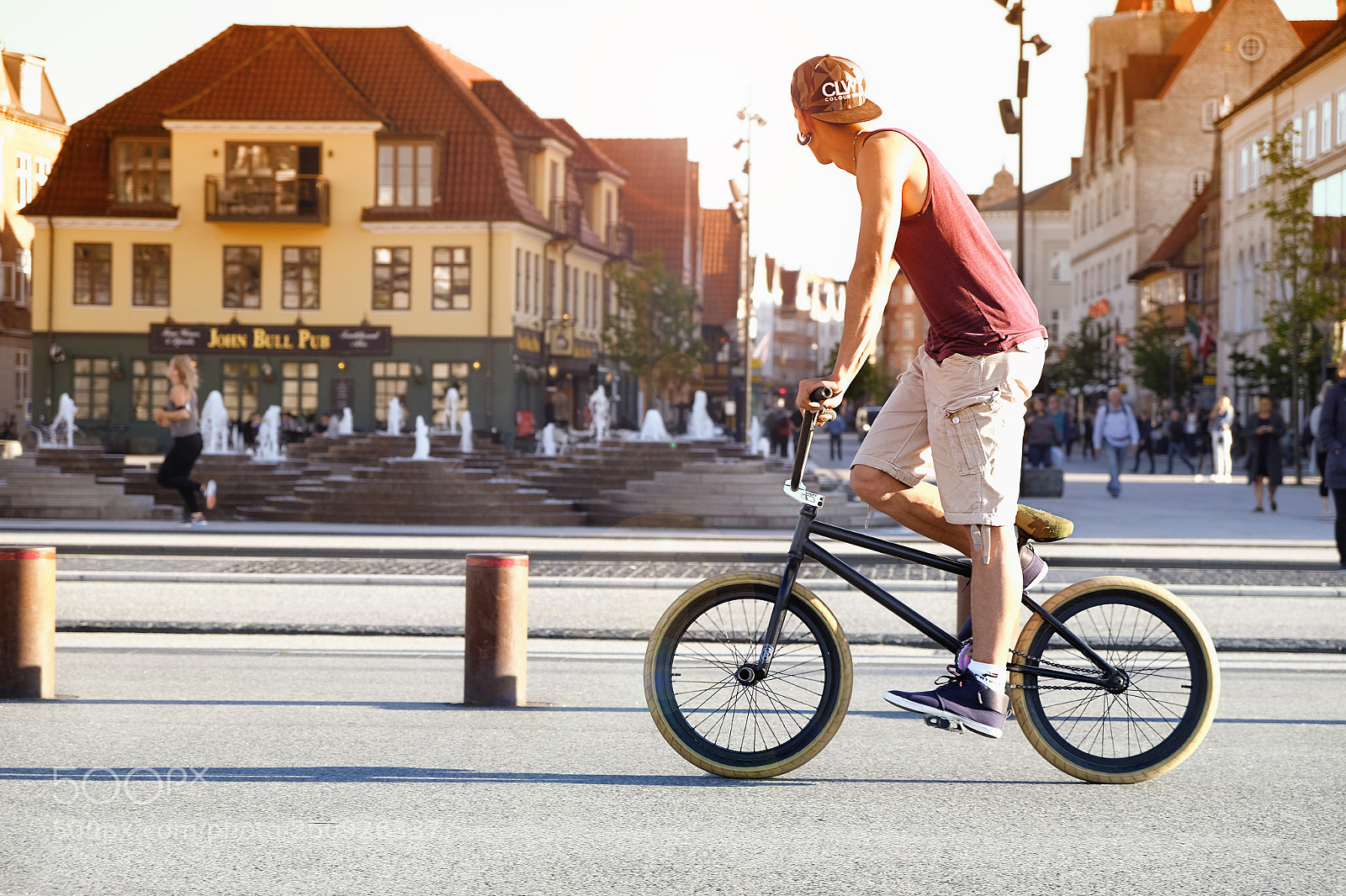 Fujifilm X-T10 sample photo. Sunset rider photography