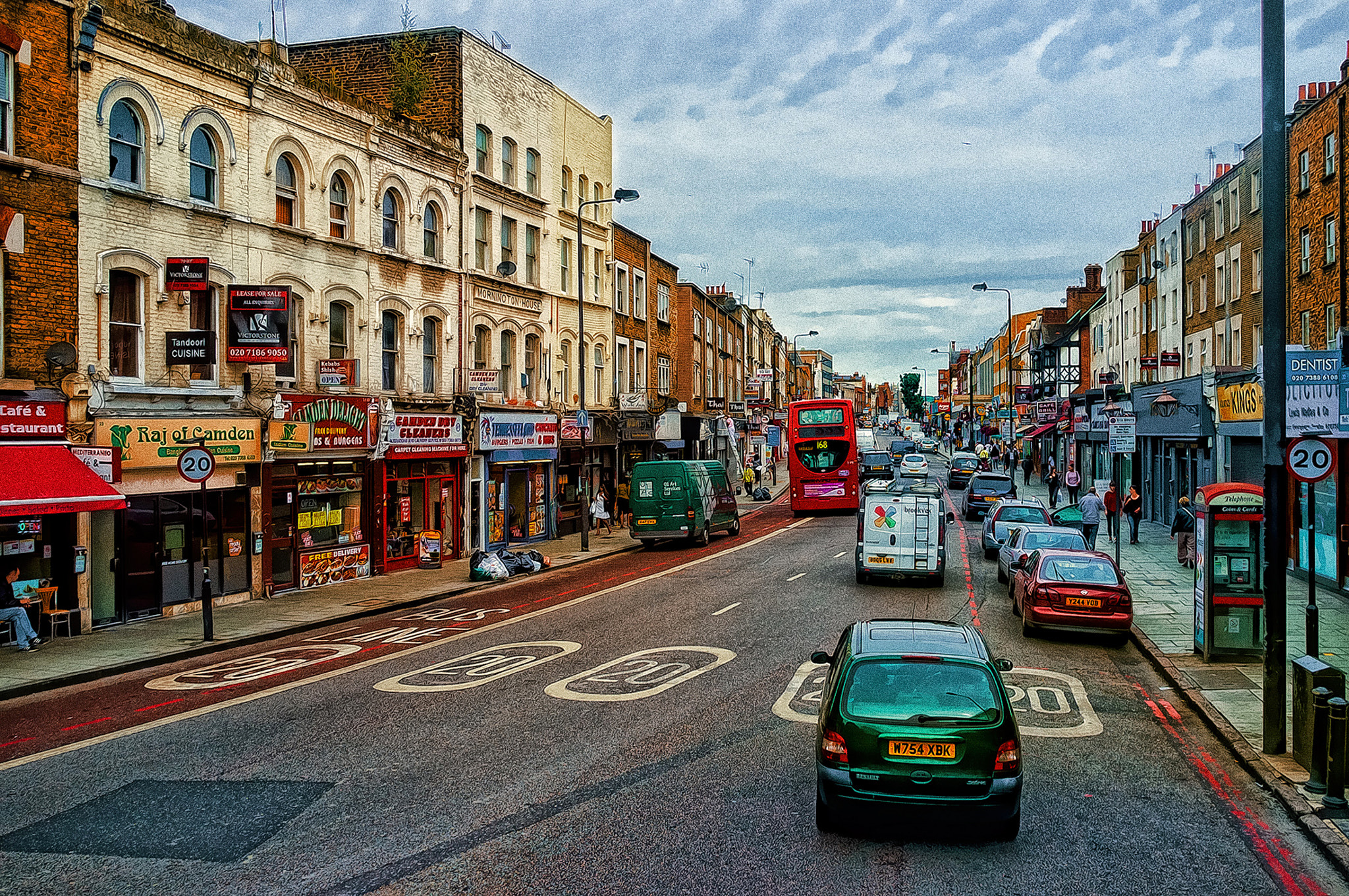Fujifilm FinePix X100 sample photo. Candem town photography