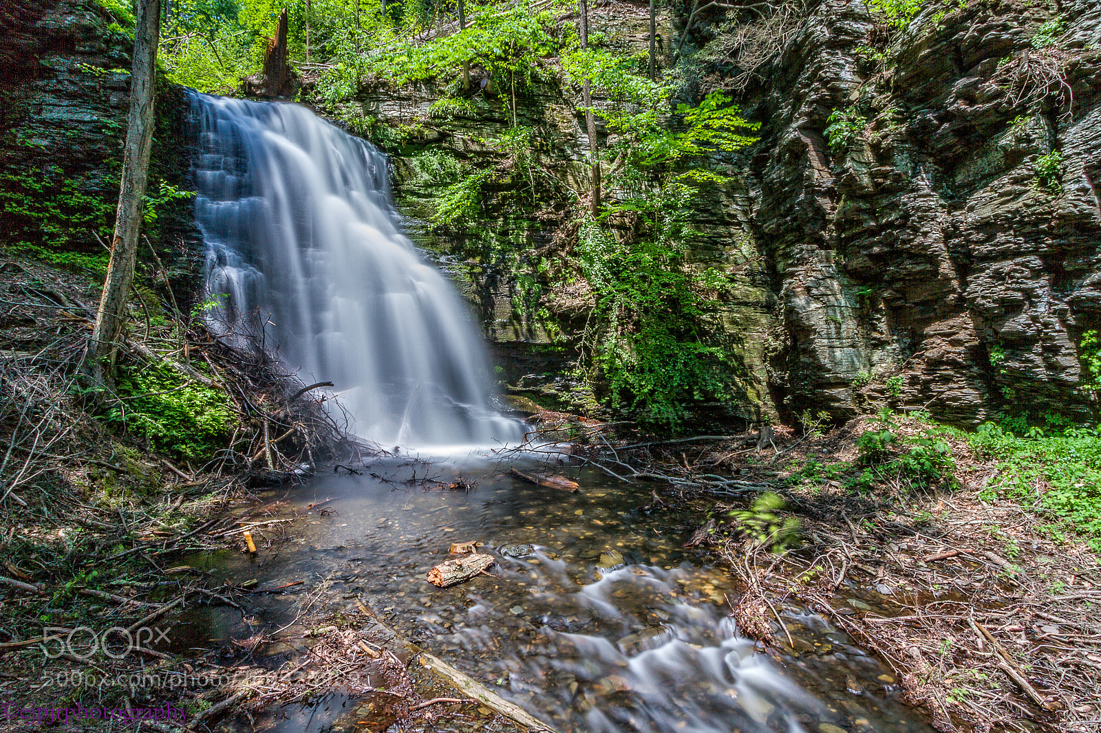 Canon EOS 7D sample photo. Bridal veil falls photography