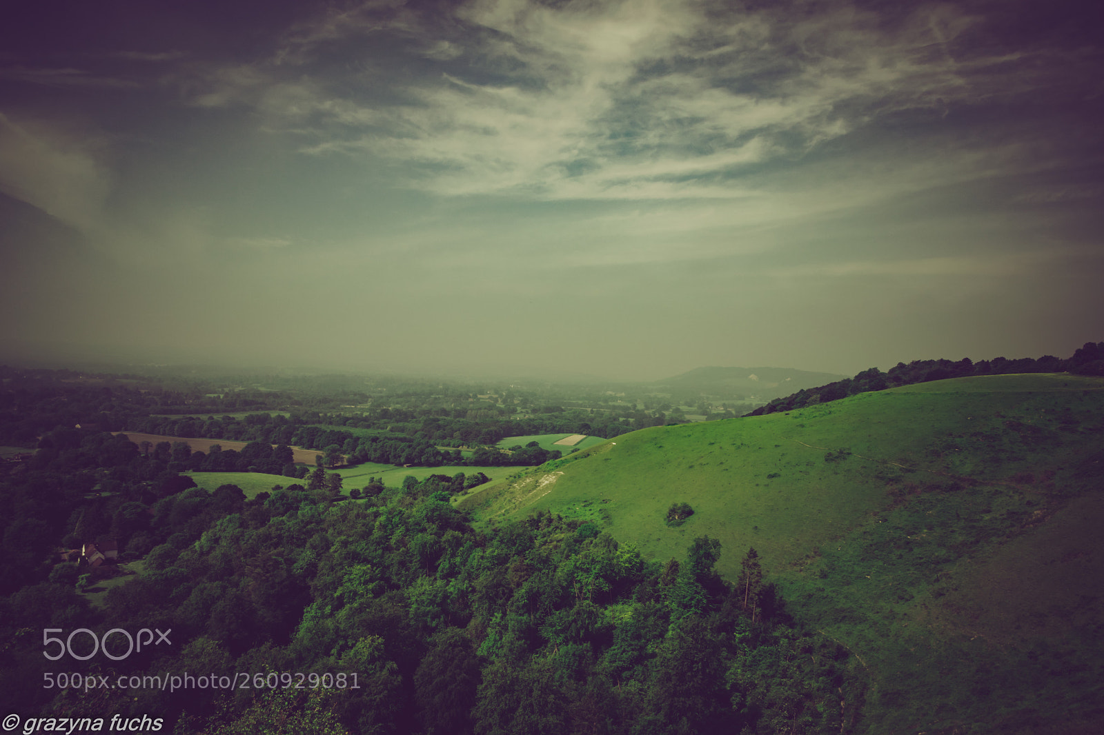 Nikon D3300 sample photo. Spectacular surrey hills views photography