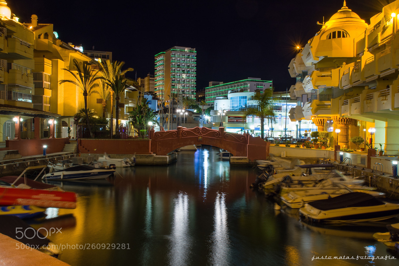 Nikon D7200 sample photo. Toma nocturna de puerto photography