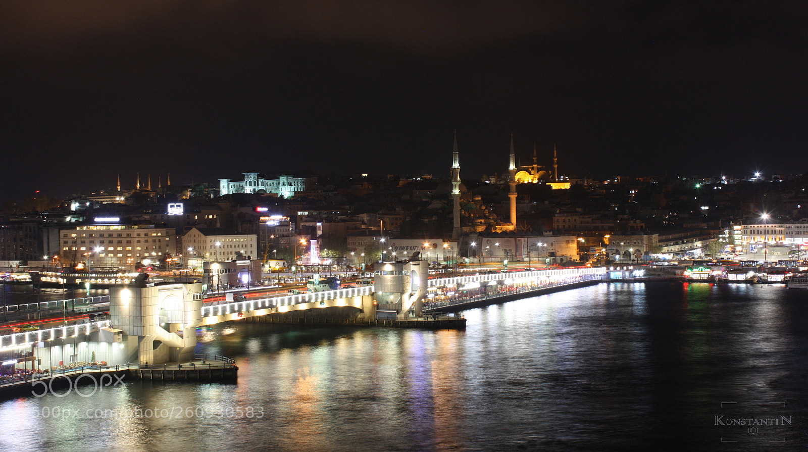 Canon EOS 450D (EOS Rebel XSi / EOS Kiss X2) sample photo. Evening in istanbul photography